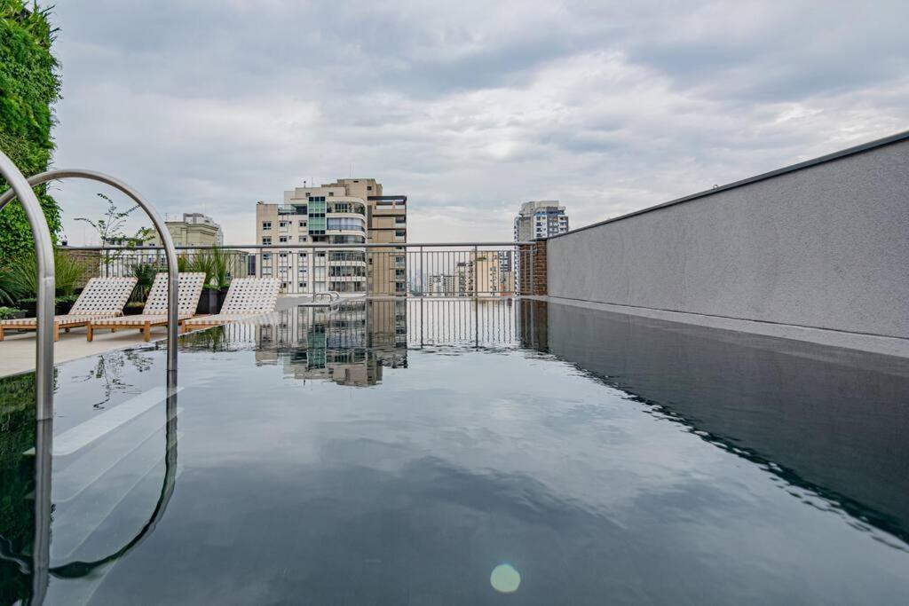 상파울루 Studio Moderno Em Moema 아파트 외부 사진
